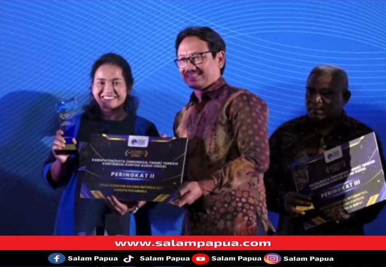 Pemkab Mimika Raih Penghargaan Dari Kemkominfo RI