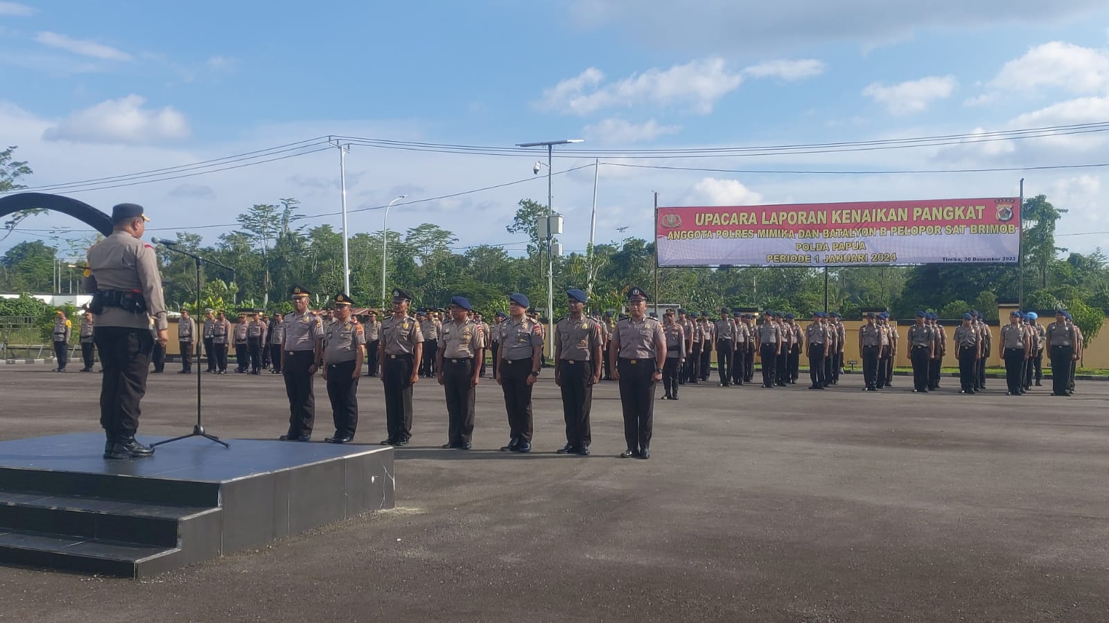 85 Anggota Polri Naik Pangkat Sebagai Apresiasi Atas Kinerja Selama Bertugas