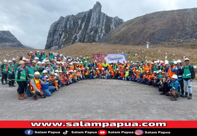 Awali Peringatan HLH Sedunia 2024, Freeport Indonesia Konsisten Mereklamasi Bekas Tambang Terbuka Grasberg