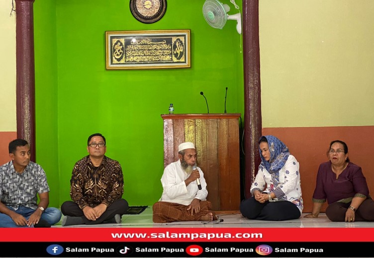 Masjid Al-Haq Selama 18 Tahun Berdiri Baru Pertama Kali Dikunjungi Pemkab Mimika