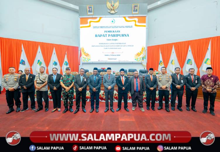 Dari Capaian Hingga Kendala, Pemprov Papua Tengah Buka LKPJ 2025 Di Paripurna DPRP