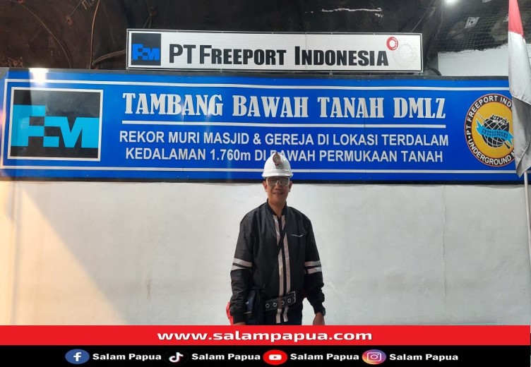 Melancong Ke Rumah Ibadah Terdalam Di Indonesia, Melihat Toleransi Beragama Di Tambang Bawah Tanah Freeport Indonesia