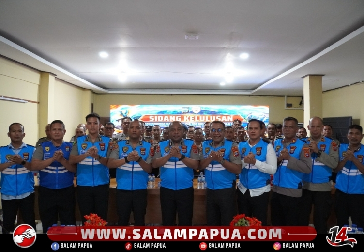 20 Personel Polda Papua Tengah Lulus Seleksi PAG Dan SBP Polri Tahun 2026