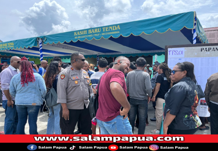 PSU Di TPS 01 Kadun Jaya, Bawaslu Mimika Sebut Berjalan Aman