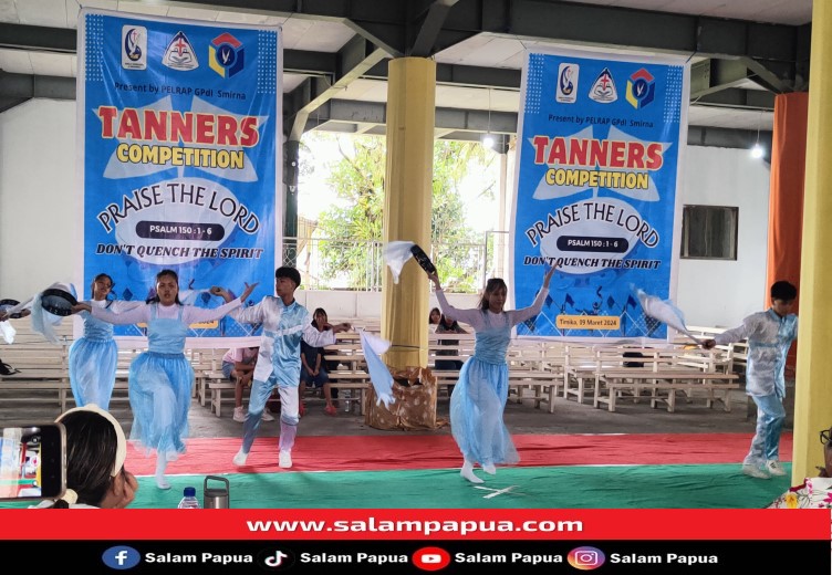 Rayakan HUT Ke-5 PELRAP, GPdI Smirna Gelar Lomba Tanners Se-Kabupaten Mimika