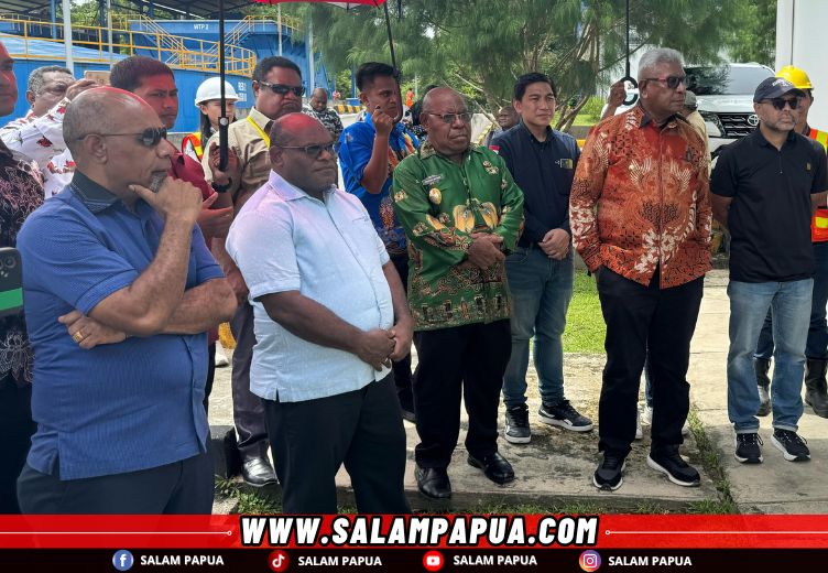 Gubernur Papua Tengah Apresiasi Pembangunan Fasilitas Air Bersih Di Mimika Dan Akan Bangun Di Nabire