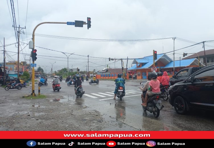 Masih Banyak Pengguna Jalan Di Timika Tidak Patuhi Aturan Berlalu Lintas