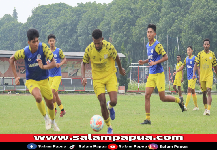 Rekrut Lima Pemain Asli Papua, WBFC Siap Hadapi Persipani Pada Liga Nusantara Di Bali