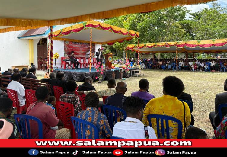 Klasis Persiapan Angaiya Buka Gerbang Natal, Umat Diminta Jaga Kedamaian