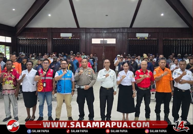 BPBD Mimika Bentuk Relawan Pemadam Kebakaran, 150 Warga Dari 4 Distrik Ikut Pembinaan