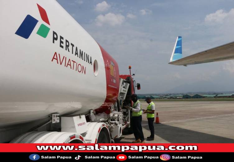 Menembus Tantangan Alam, Pertamina Pastikan Avtur Tersedia Di 12 Bandara Papua Dan Maluku