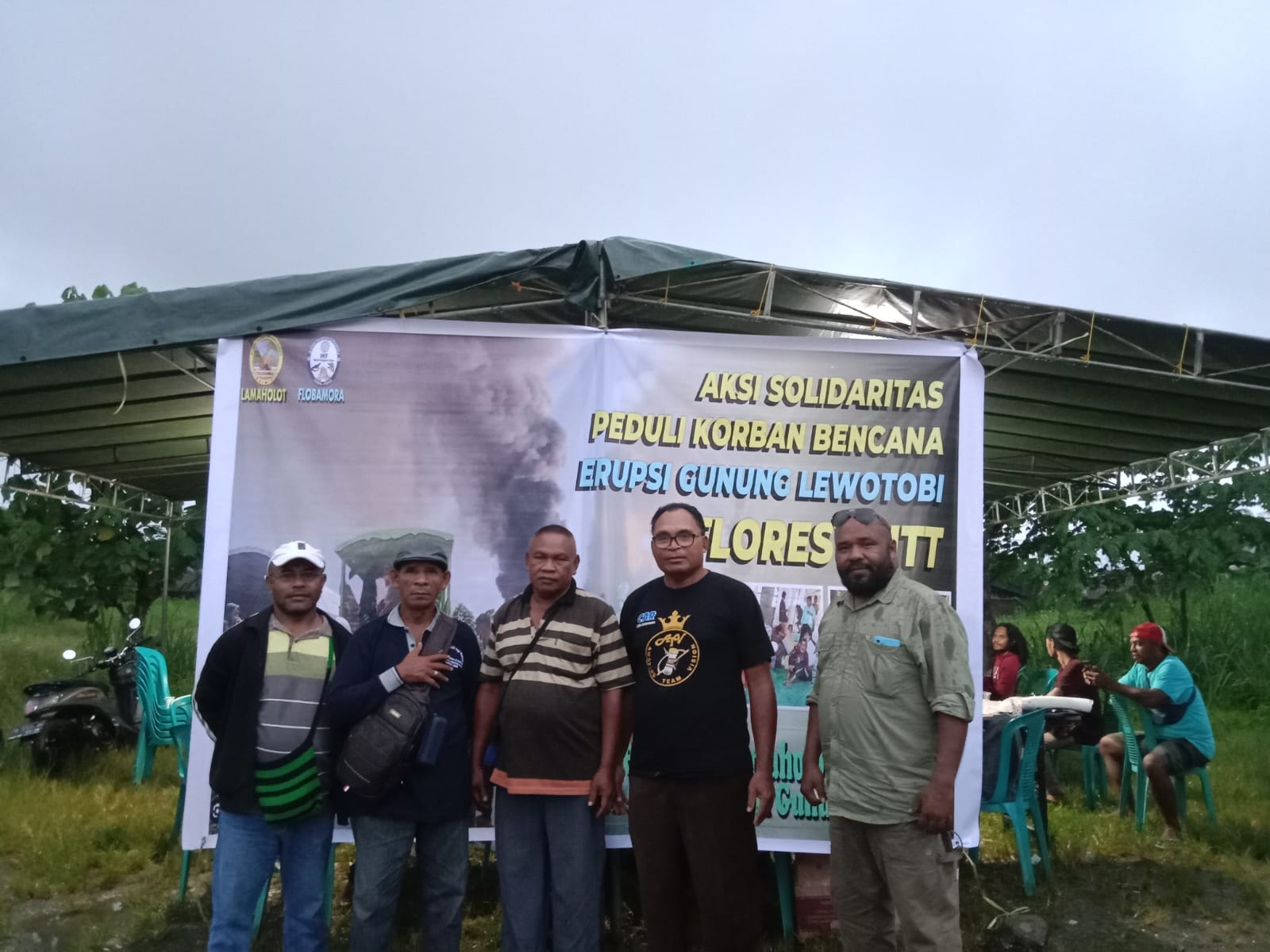 Peduli Korban Erupsi Gunung Lewotobi, Kerukunan  Flobamora Mimika Gelar Penggalangan Dana