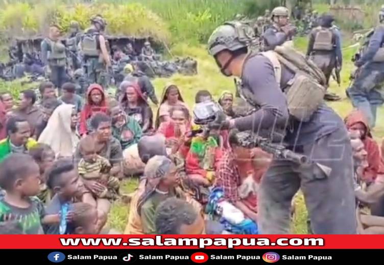 TNI Gempur KKB Di Intan Jaya, Kampung Soanggama Berhasil Dibebaskan