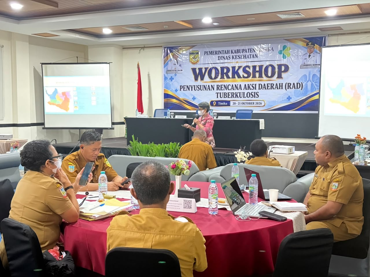 Dinkes Mimika Matangkan RAD TBC 2027, Dorong Keterlibatan Lintas OPD