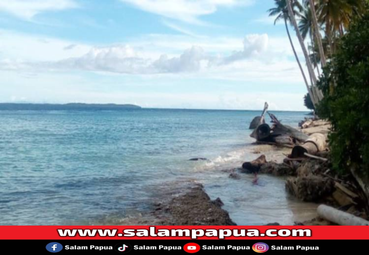 Pantai Marau, Pantai Indah Dengan Pasir Putih Eksotis Di Yapen