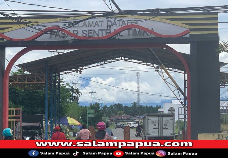 Realisasi Retribusi Pasar Sentral Timika Capai Rp 420 Juta Hingga April 2025