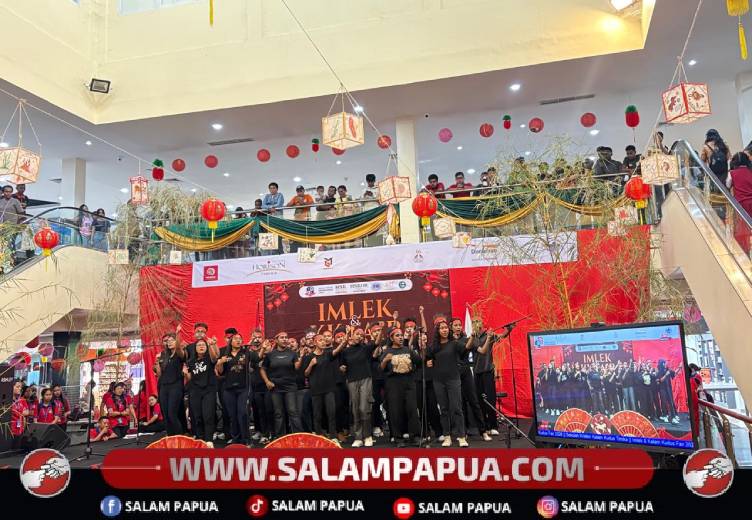 Hampir Dua Dekade Mengabdi, Kalam Kudus Timika Rayakan Imlek Dengan Pentas Seni Meriah