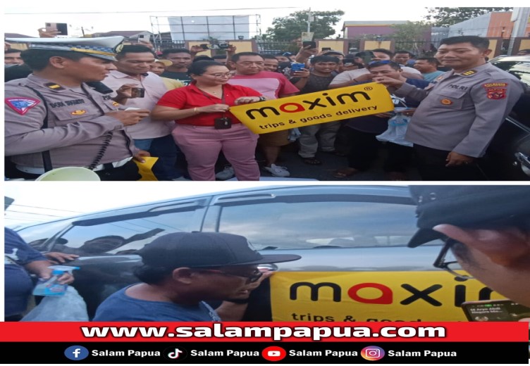 Sepakat Jalan Bersama Asosiasi Mobil Rental,Tiga Laporan Maxim  Ke Polres Mimika Dicabut
