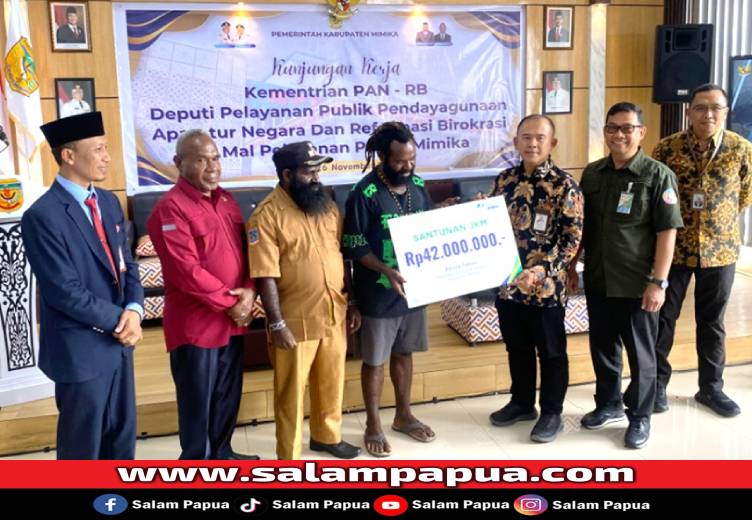 BPJS Ketenagakerjaan Serahkan Santunan Sebesar Rp 42 Juta Kepada Ahli Waris