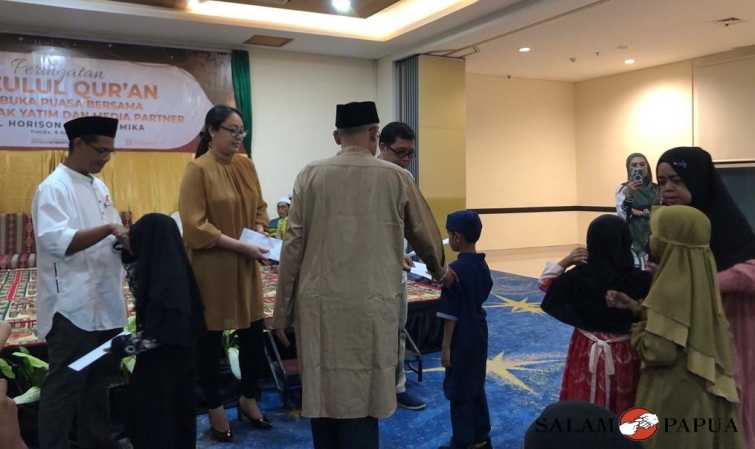 PERINGATI NUZULUL QUR�AN, HOTEL HORISON ULTIMA TIMIKA GELAR TAUSIYAH DAN BUKA PUASA BERSAMA ANAK YATIM