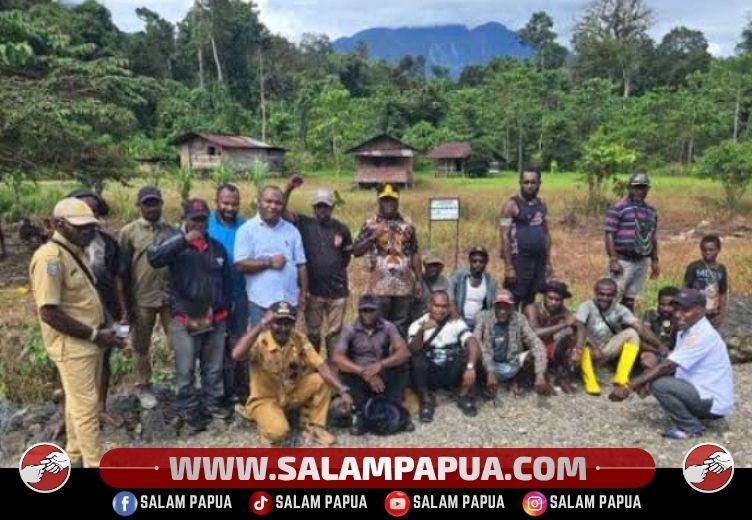 Pemuda Peduli Pembangunan Distrik Alama Tagih Janji Pemkab Mimika Terkait Pemekaran Kampung