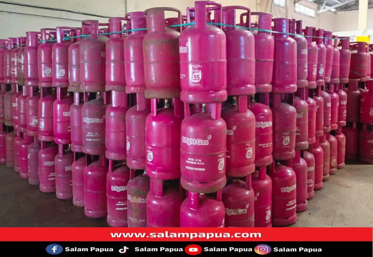 Selama Ramadhan Stok Aman Dan Tidak Ada Kenaikan Harga Gas LPG Di Timika
