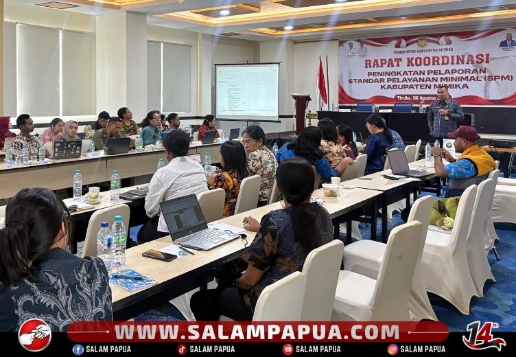 Pemkab Mimika Gelar Rakor Peningkatan Pelaporan SPM, Hak-Hak Dasar Masyarakat Jadi Prioritas