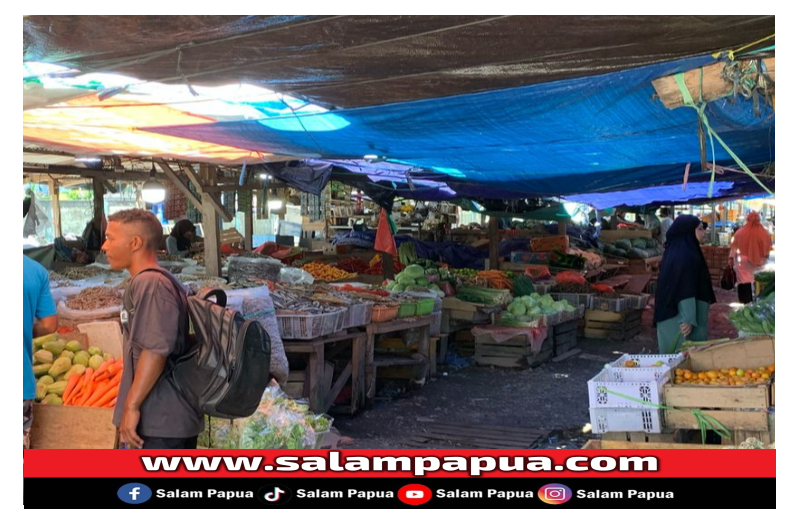 H-2 Lebaran, Pasar Sentral Timika Masih Normal, Harga Cabai Capai Rp130 Ribu