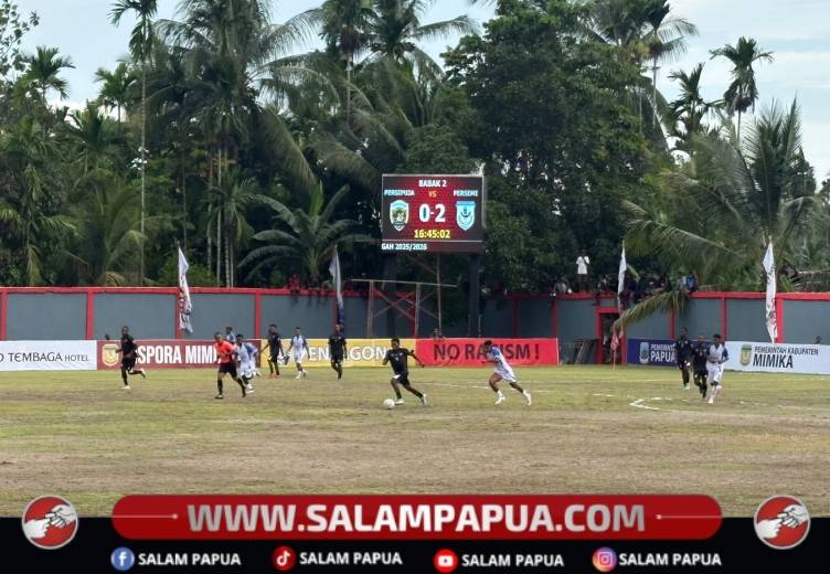Taklukkan Persipuja 3-0, Persemi Mimika Kembali Menang Di Liga 4 Papua Tengah