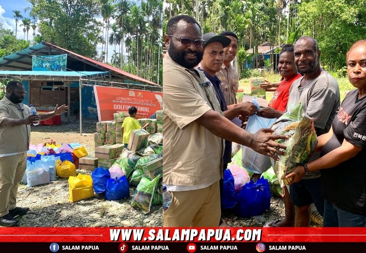 Reses Tahap I 2025, Dolfin Beanal Temui Konstituen Di Mile 32 Dan Kwamki Narama