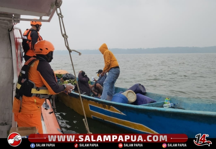 Dikepung Asap Pekat Long Boat Rute Sumapro-Timika Hilang Arah, 7 Penumpang Ditemukan Selamat