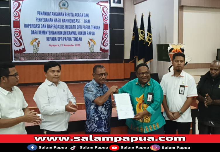 DPR Papua Tengah Terima 29 Raperdasi–Raperdasus