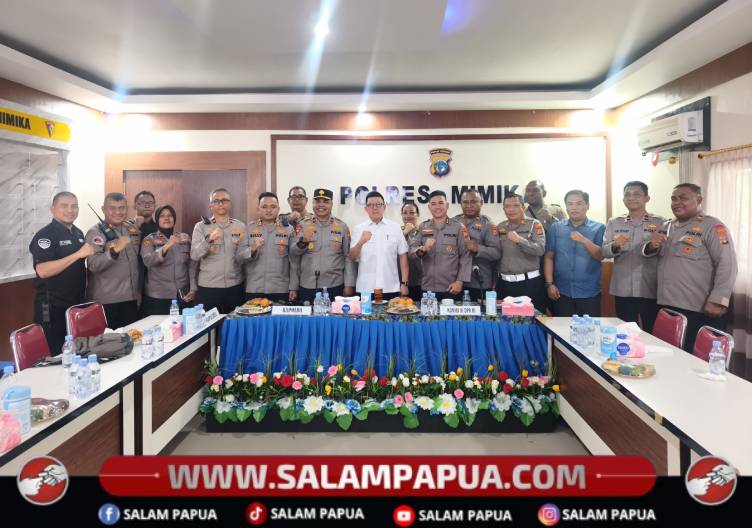 Kapolda Papua Tengah Terima Kunker Komisi III DPR RI, Bahas Keamanan Dan Penguatan Polri
