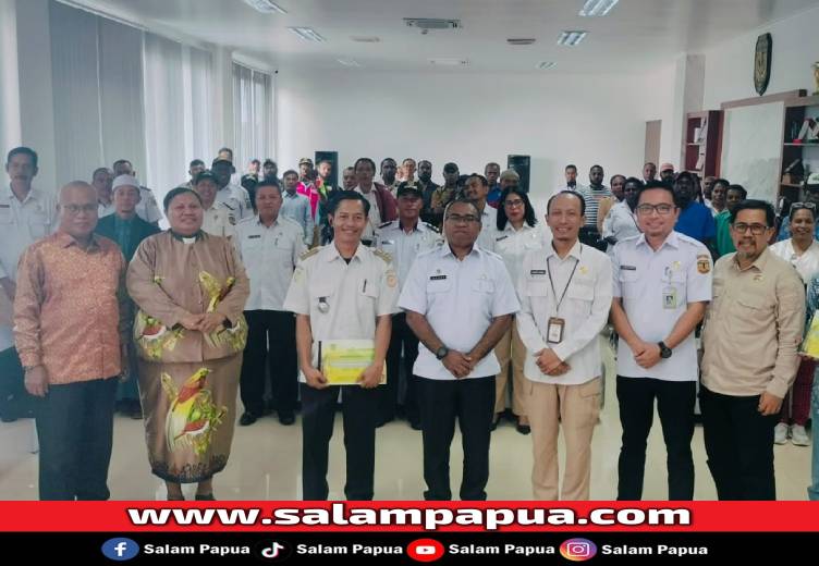 Disdukcapil Mimika Gelar Sosialisasi Pencatatan Peristiwa Kependudukan Dan Akta Kematian