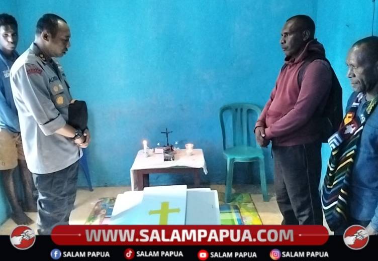 Kunjungi Rumah Duka Korban Penikaman Pomako, Kapolres Mimika Pastikan Pelaku Diproses Sesuai Hukum