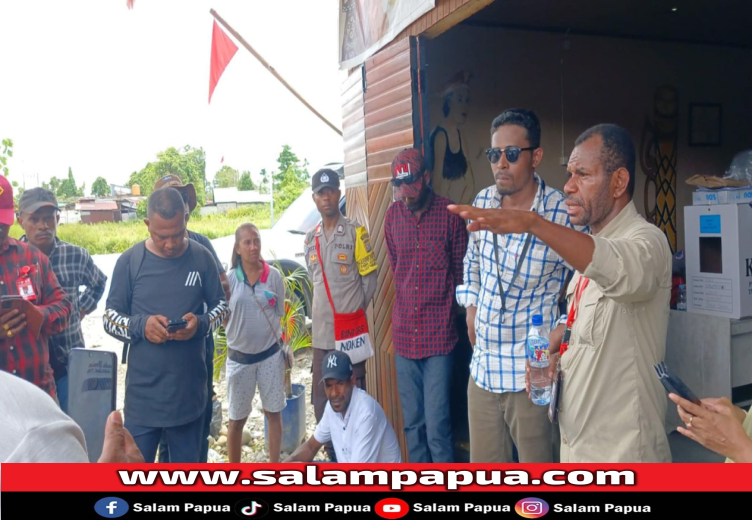 PSU Di TPS 001 Kampung Nawaripi Ricuh, Dua Warga Dilarikan Ke RSUD