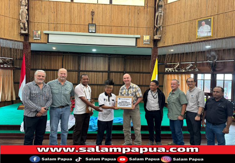 PTFI Terima Apresiasi Dari Menparekraf Atas Pemberian Bantuan 520 Paket Bahan Makanan Pada FAP 2024