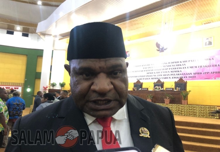 DEWAN PERTANYAKAN APBD MIMIKA 2023 SANGAT BESAR TAPI HINGGA SAAT INI BELUM TERLIHAT ADA PEMBANGUNAN