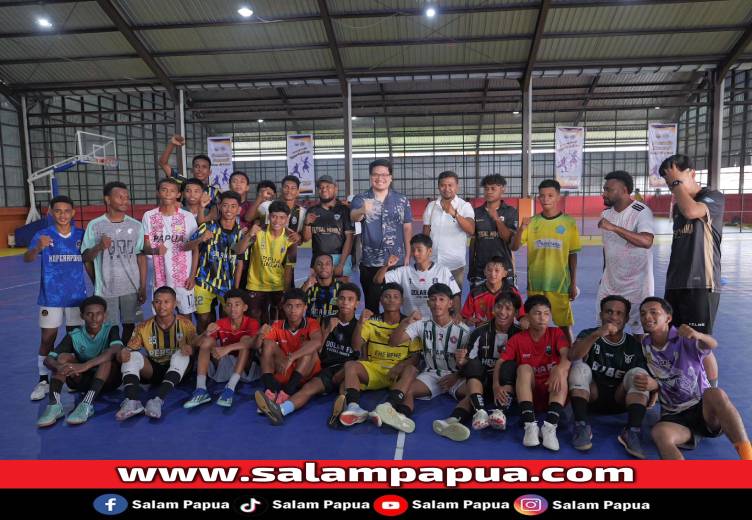 Tanpa Dukungan Pemda, AFK Mimika Bawa 20 Pemain Ikut Seleksi Timnas Futsal Regional Tanah Papua