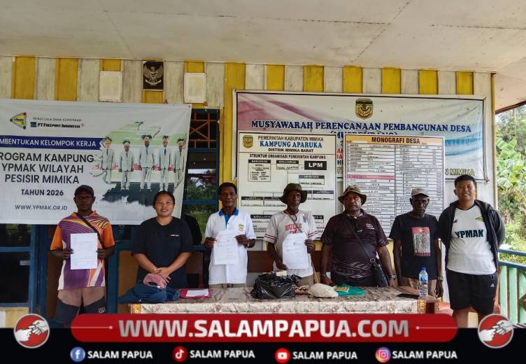 Pokja Kampung Aparuka Terbentuk, Warga Usulkan Genset Dan Kebun Pisang