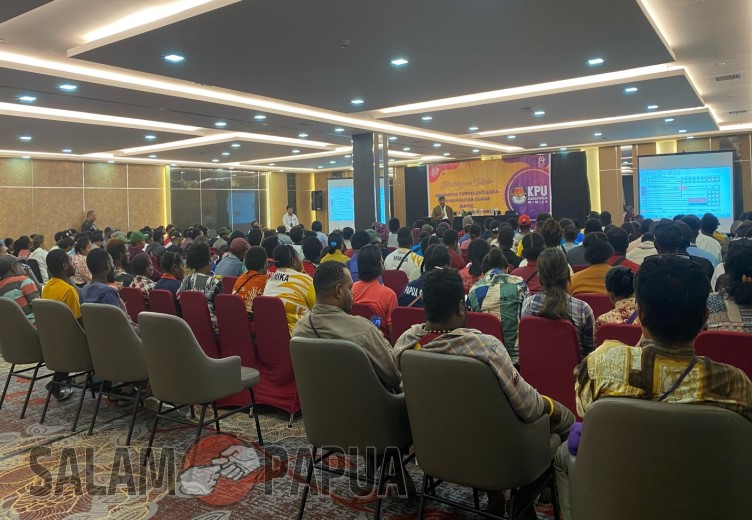 KPU Mimika Gelar Bimtek Bagi Seluruh KPPS