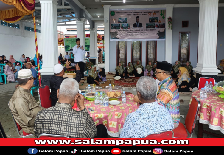 Kerukunan Keluarga Seram Timur Berbagi Manfaat Kurban Idul Adha