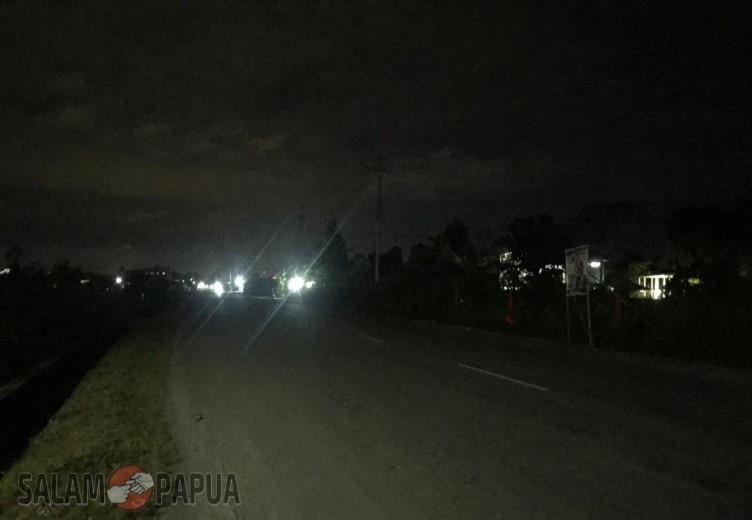 Warga Minta Pemkab Mimika Pasang Lampu Jalan Di Budi Utomo Ujung