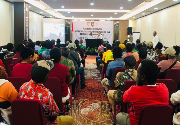 50 Kampung Di Mimika Ikut Pelatihan Peningkatan Kapasitas Aparatur Pemerintahan Desa
