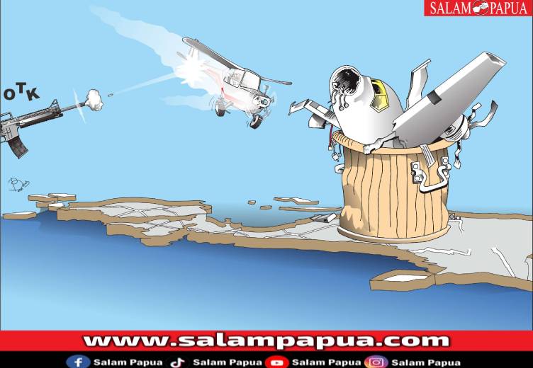 Ketika Langit Papua Ditembak, Rakyat Kecil Yang Paling Terluka