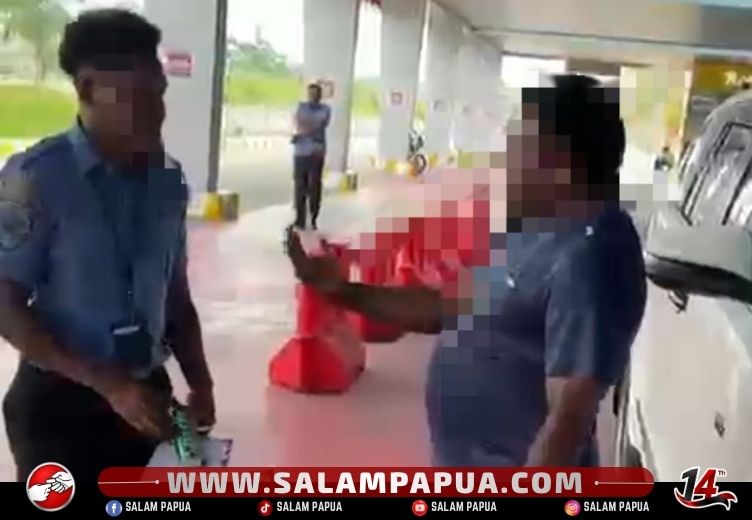 Viral, Mobil Anggota DPRK Mimika Paksa Masuk Area Khusus Pejalan Kaki Di Bandara Mozes Kilangan