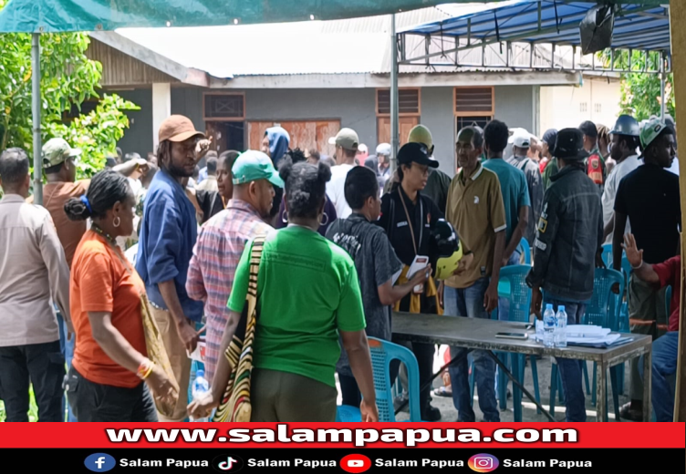Pemungutan Suara Ulang Di TPS 08 Komplek Sektoral Diwarnai Aksi Protes