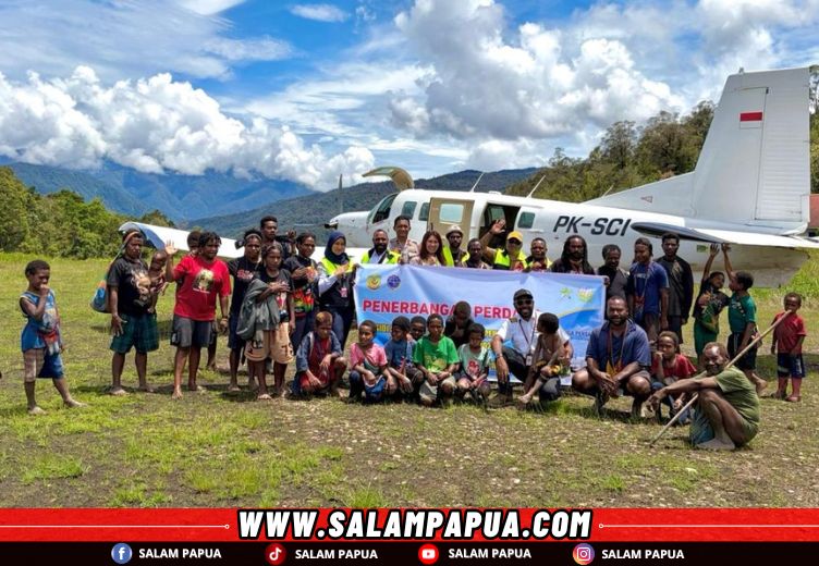 PARADE FOTO: Dishub Mimika Resmi Launching Subsidi Penerbangan Perintis Untuk 5 Rute