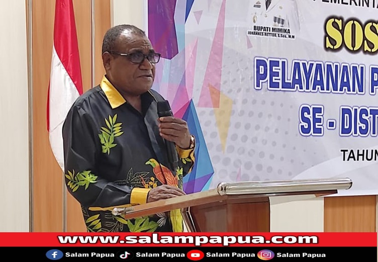 PARADE FOTO: Distrik Mimika Baru Gelar Sosialisasi Pelayanan Publik Bagi 11 Kelurahan