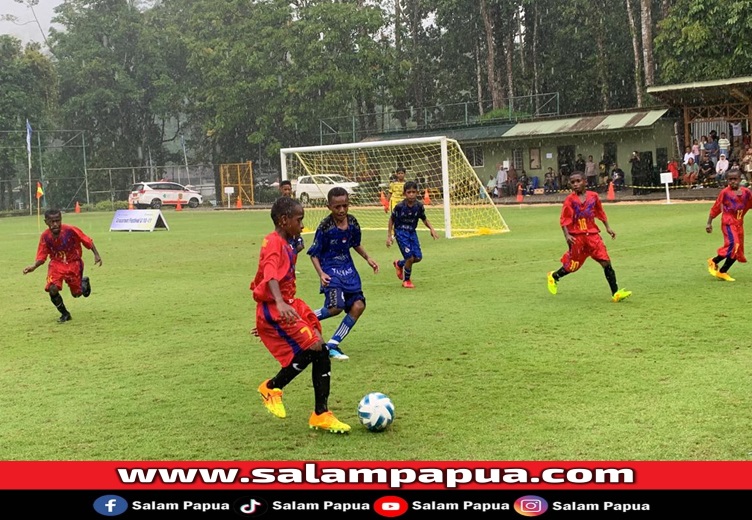 PARADE FOTO: Bersama PERSEMI, Freeport Indonesia Dukung Penuh Kembangkan Sepakbola Di Mimika